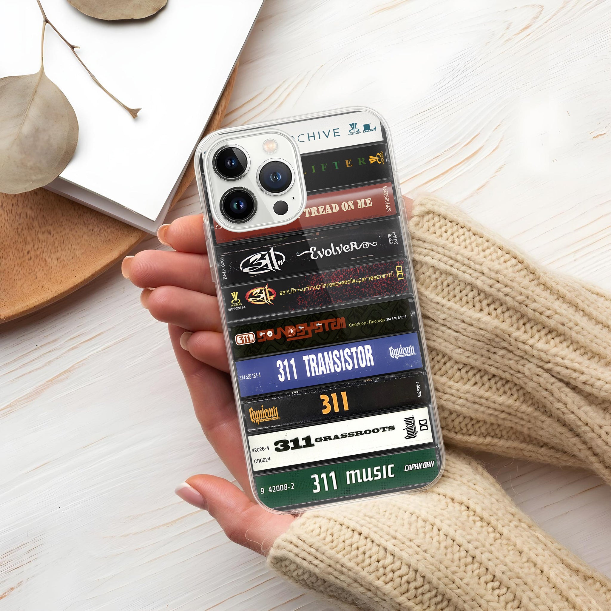 311 Albums Cassette Collection Retro Phone Case