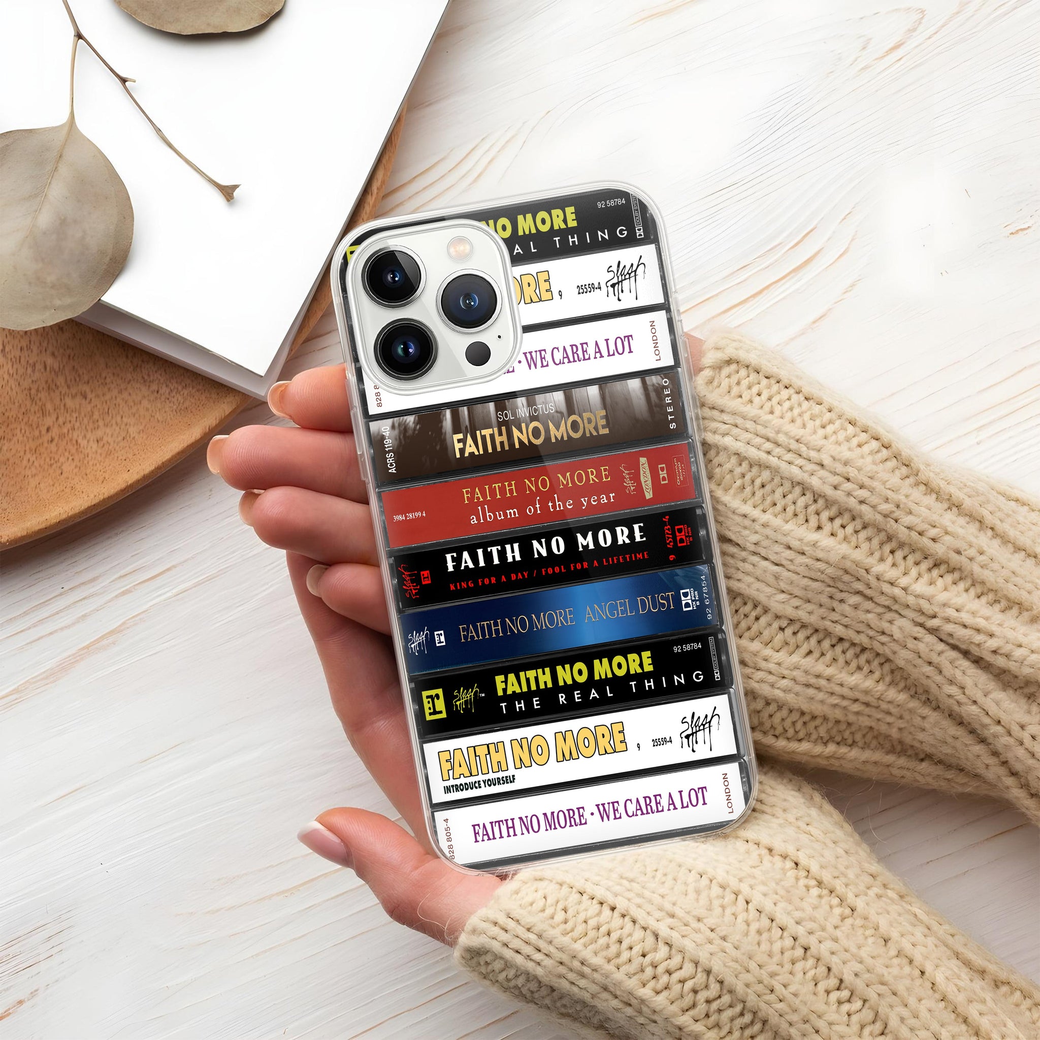 Faith No More Albums Cassette Collection Retro Phone Case