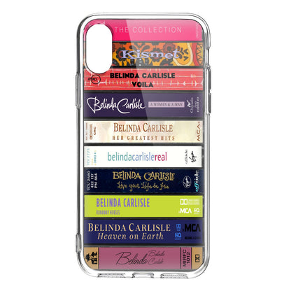 Belinda Carlisle Albums Cassette Collection Retro Phone Case