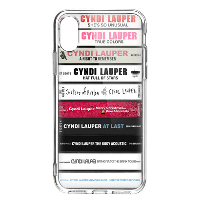 Cyndi Lauper Albums Cassette Collection Retro Phone Case