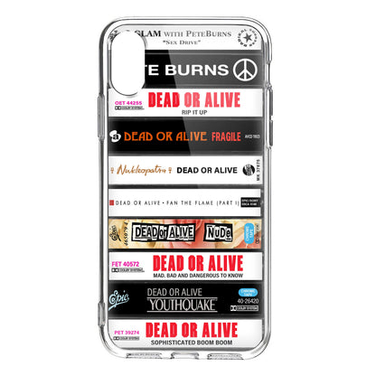 Dead or Alive Albums Cassette Collection Retro Phone Case