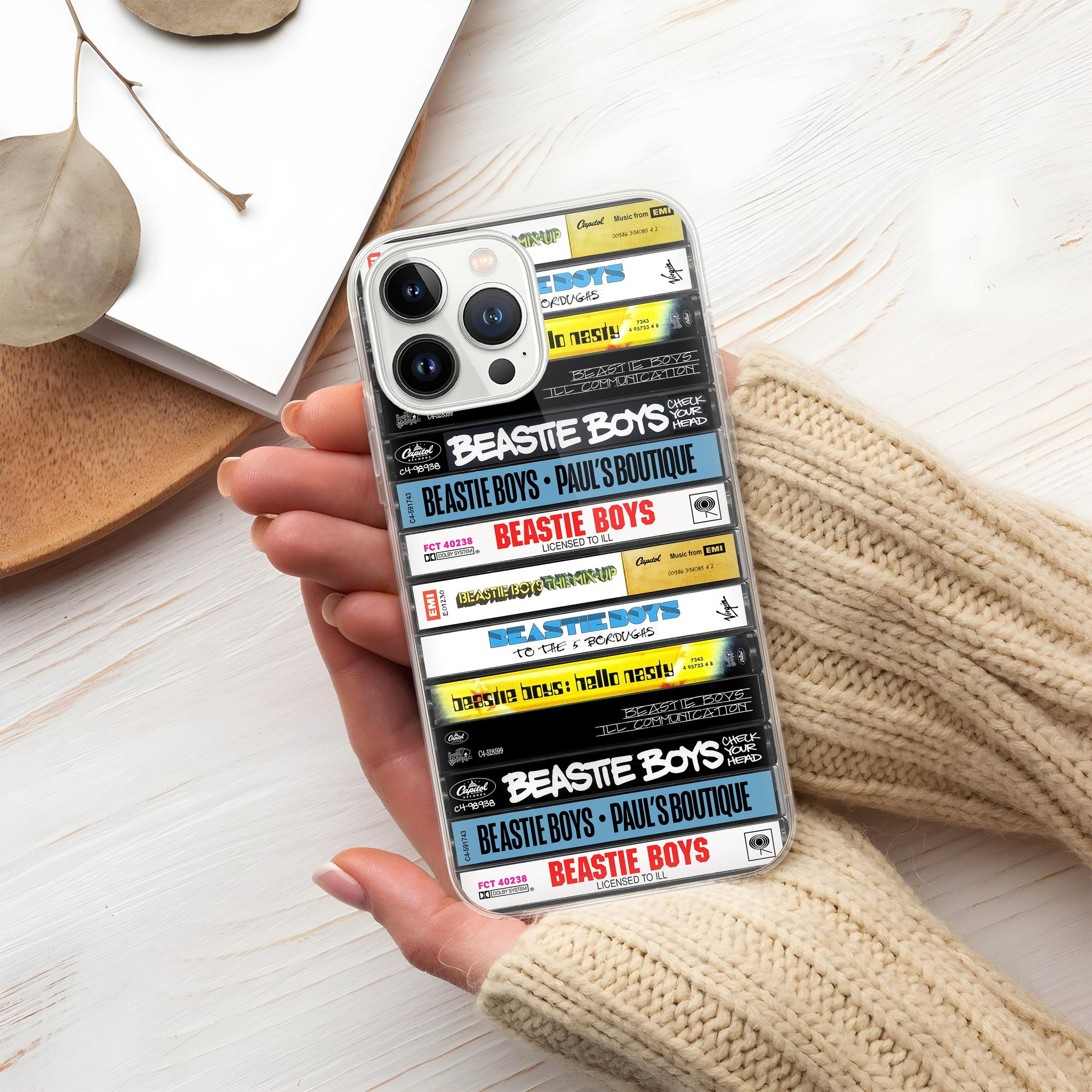 Beastie Boys Albums Cassette Collection Retro Phone Case