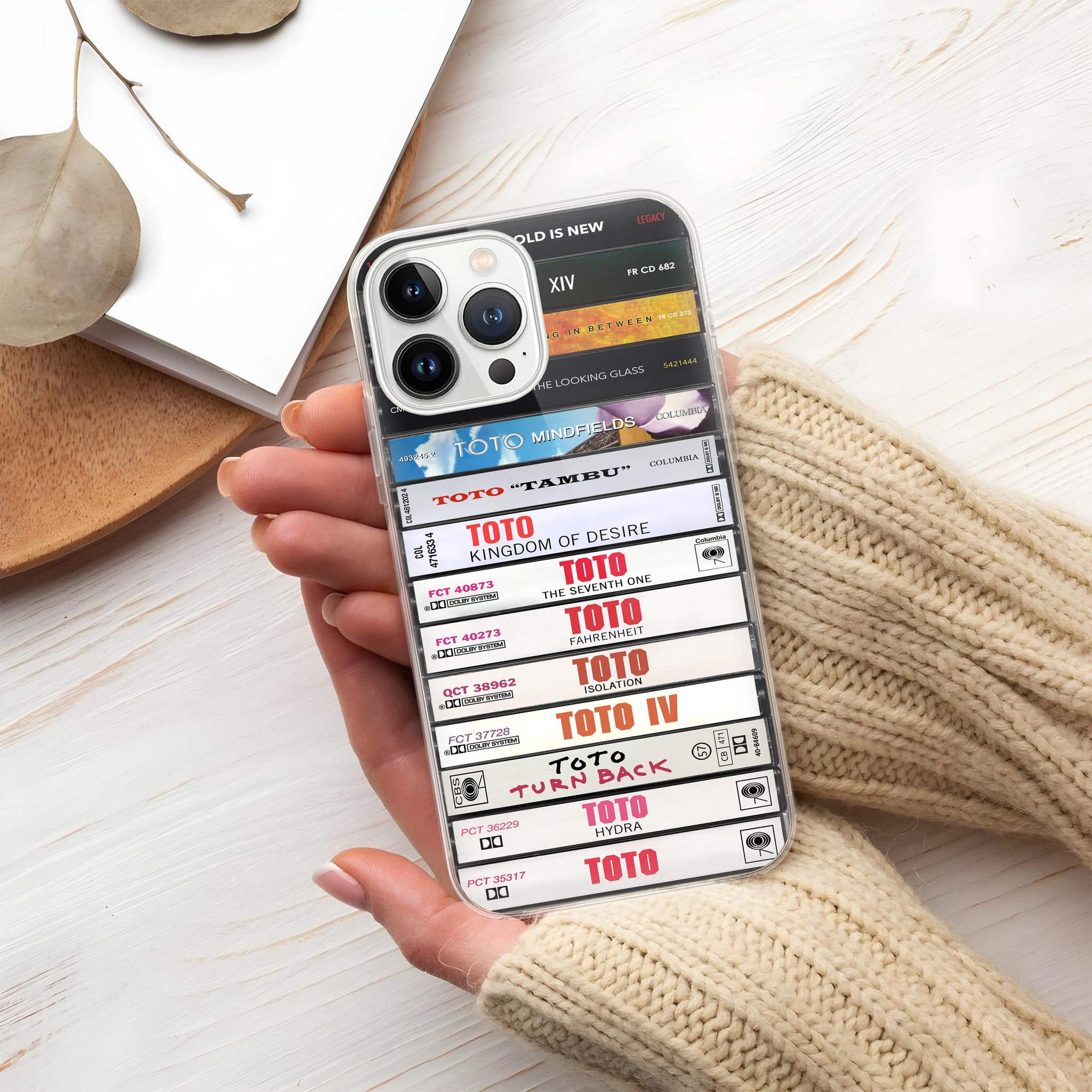 Toto Albums Cassette Collection Retro Phone Case