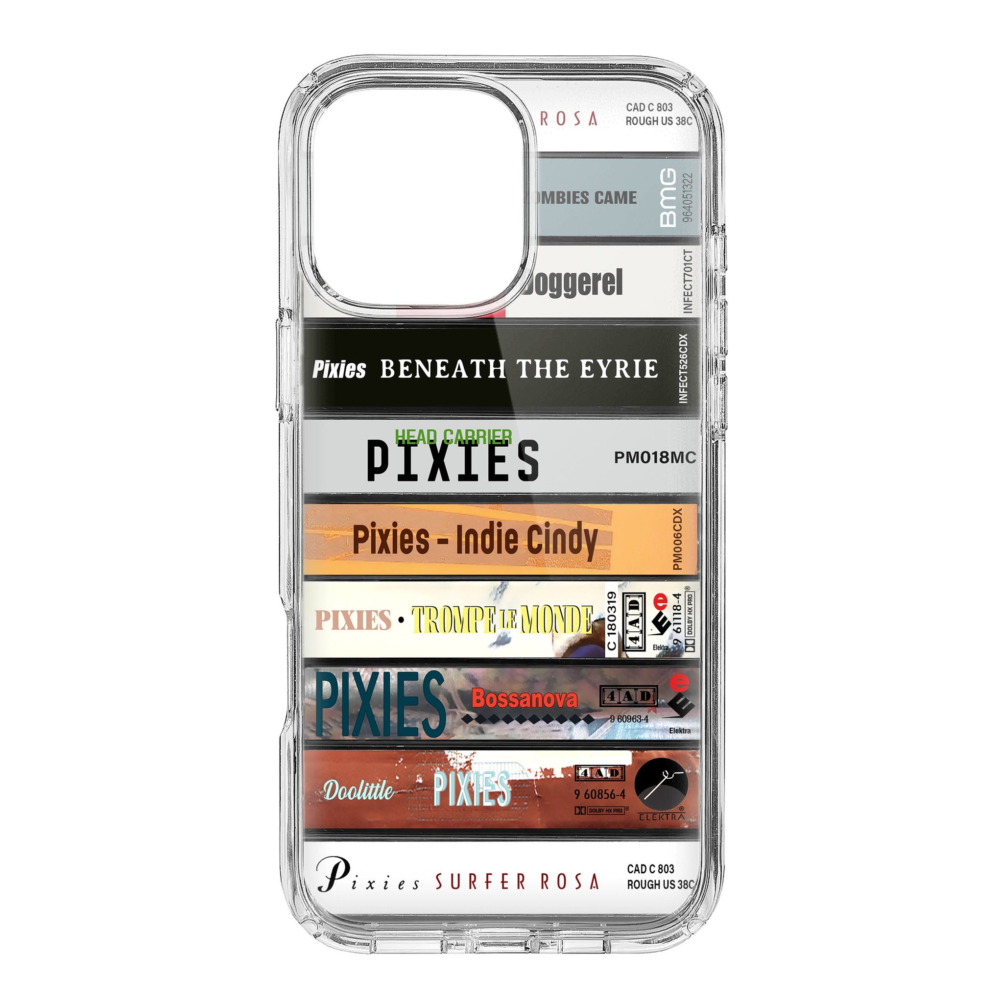 Pixies Albums Cassette Collection Retro Phone Case
