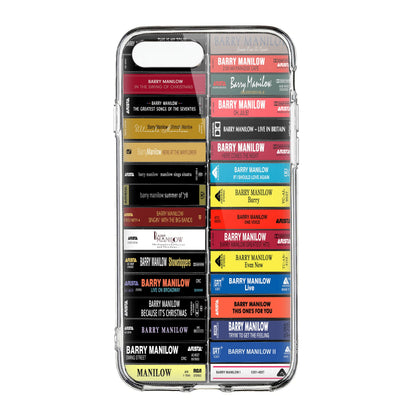 Barry Manilow Albums Cassette Collection Retro Phone Case
