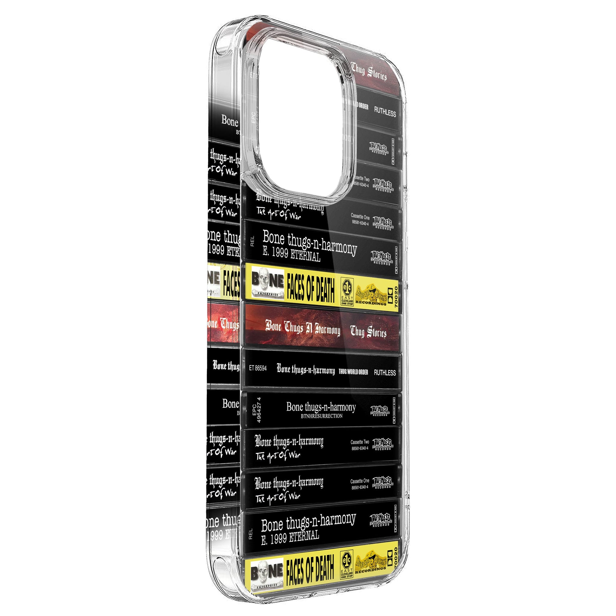 Bone Thugs-n-Harmony Albums Cassette Collection Retro Phone Case
