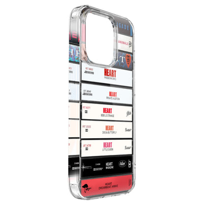 Heart Albums Cassette Collection Retro Phone Case