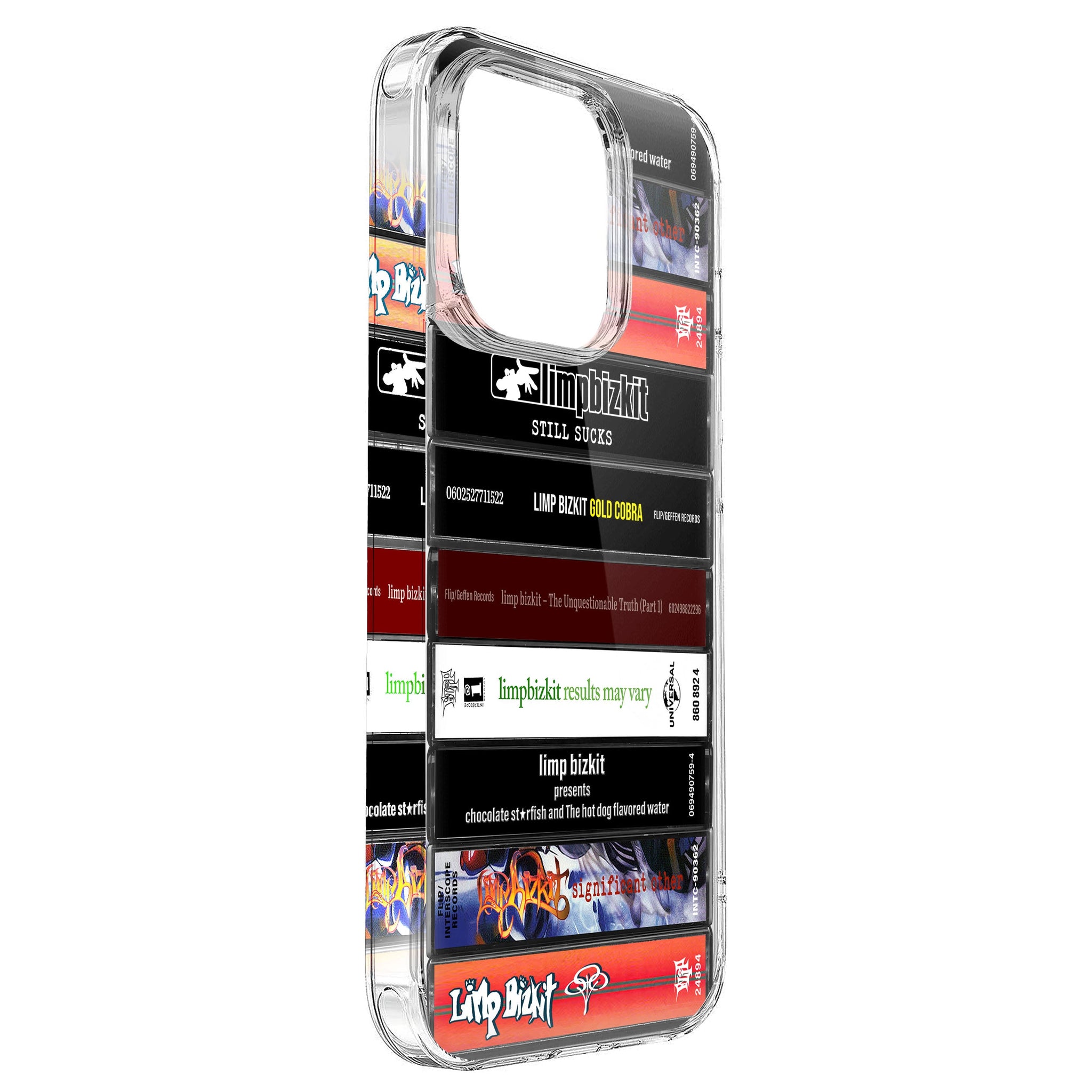 Limp Bizkit Albums Cassette Collection Retro Phone Case