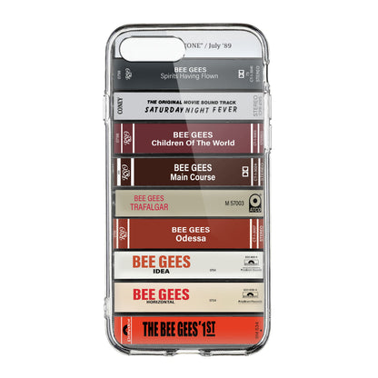 Bee Gees Albums Cassette Collection Retro Phone Case