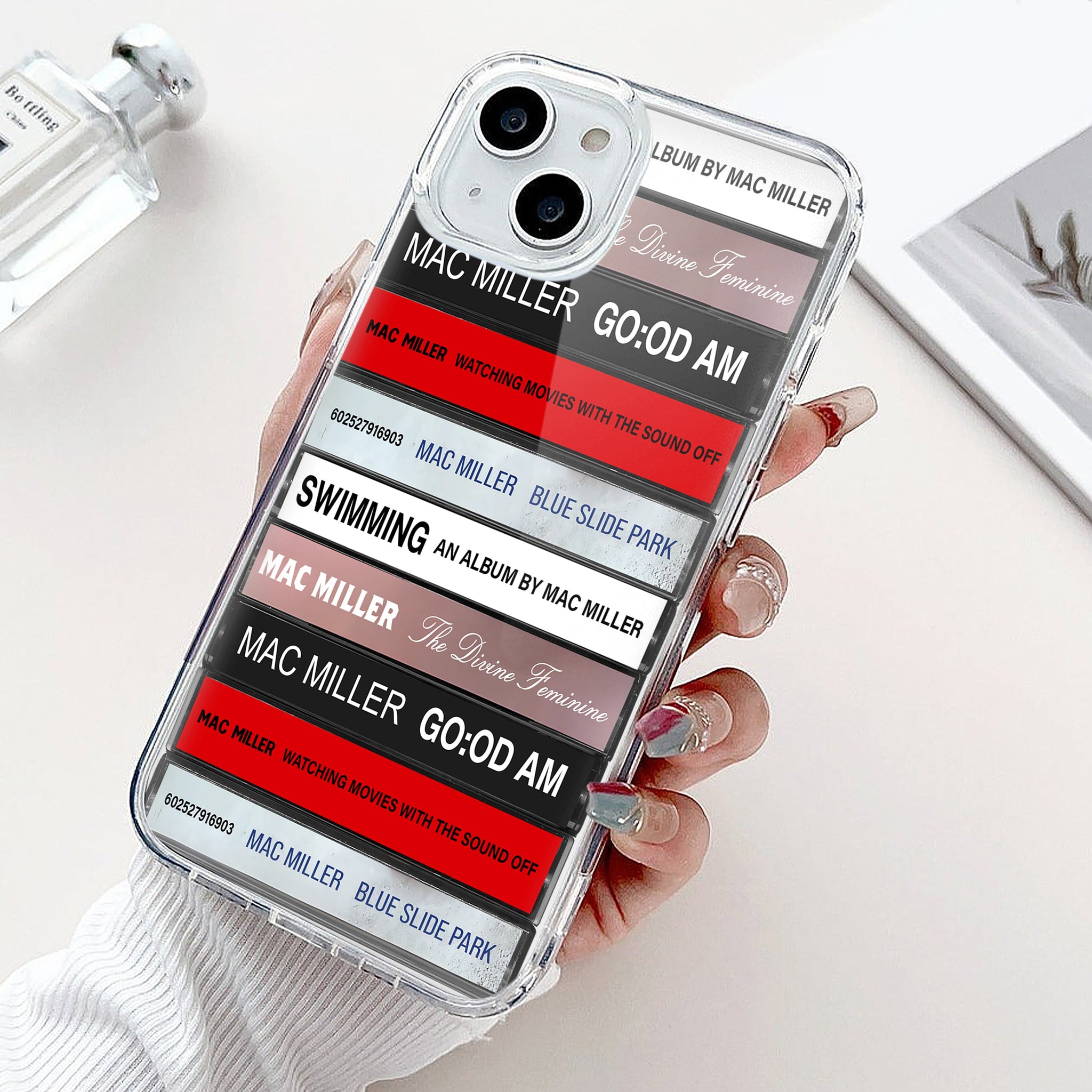 Mac Miller Albums Cassette Collection Retro Phone Case