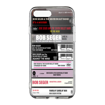 Bob Seger Albums Cassette Collection Retro Phone Case