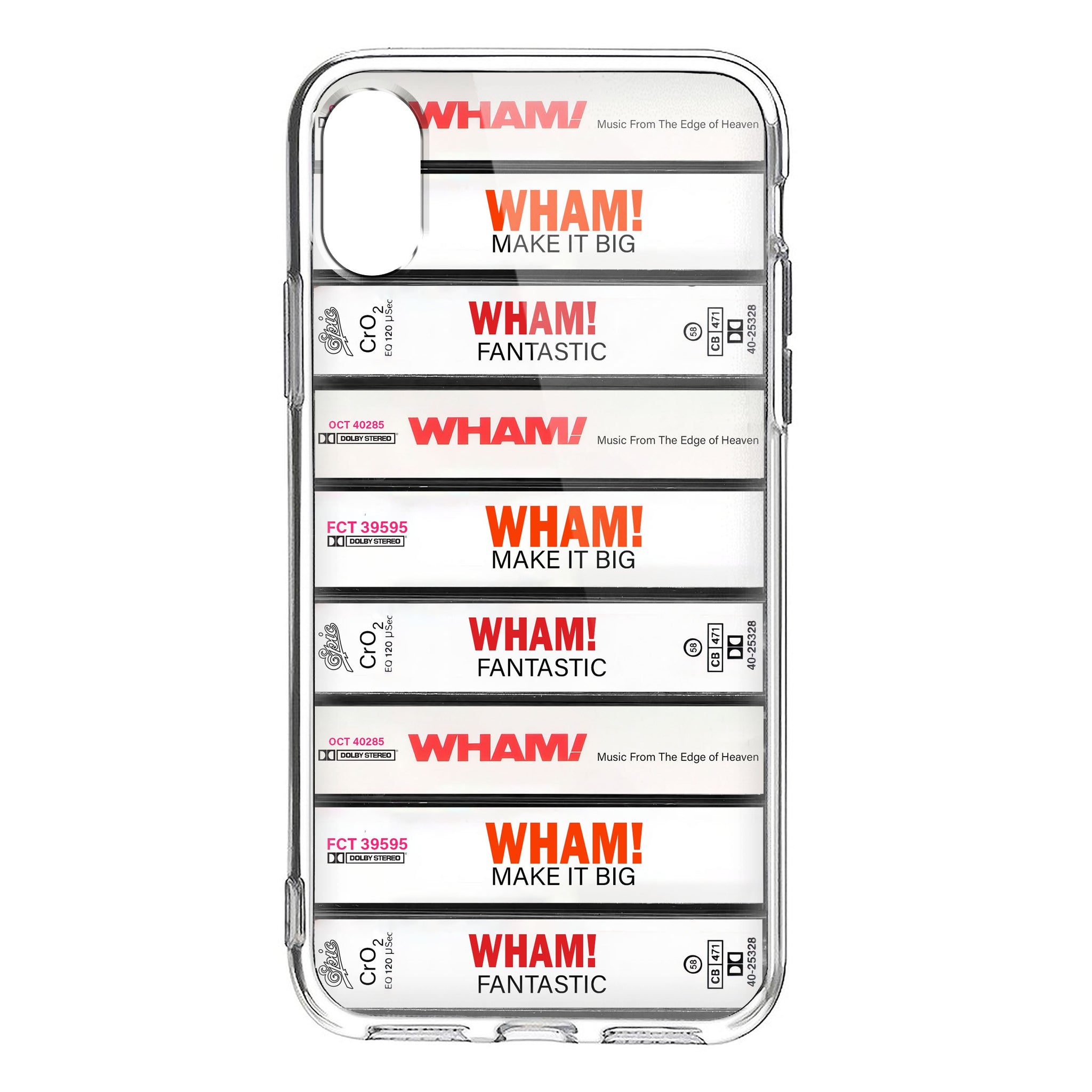 Wham! Albums Cassette Collection Retro Phone Case