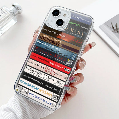 Richard Marx Albums Cassette Collection Retro Phone Case