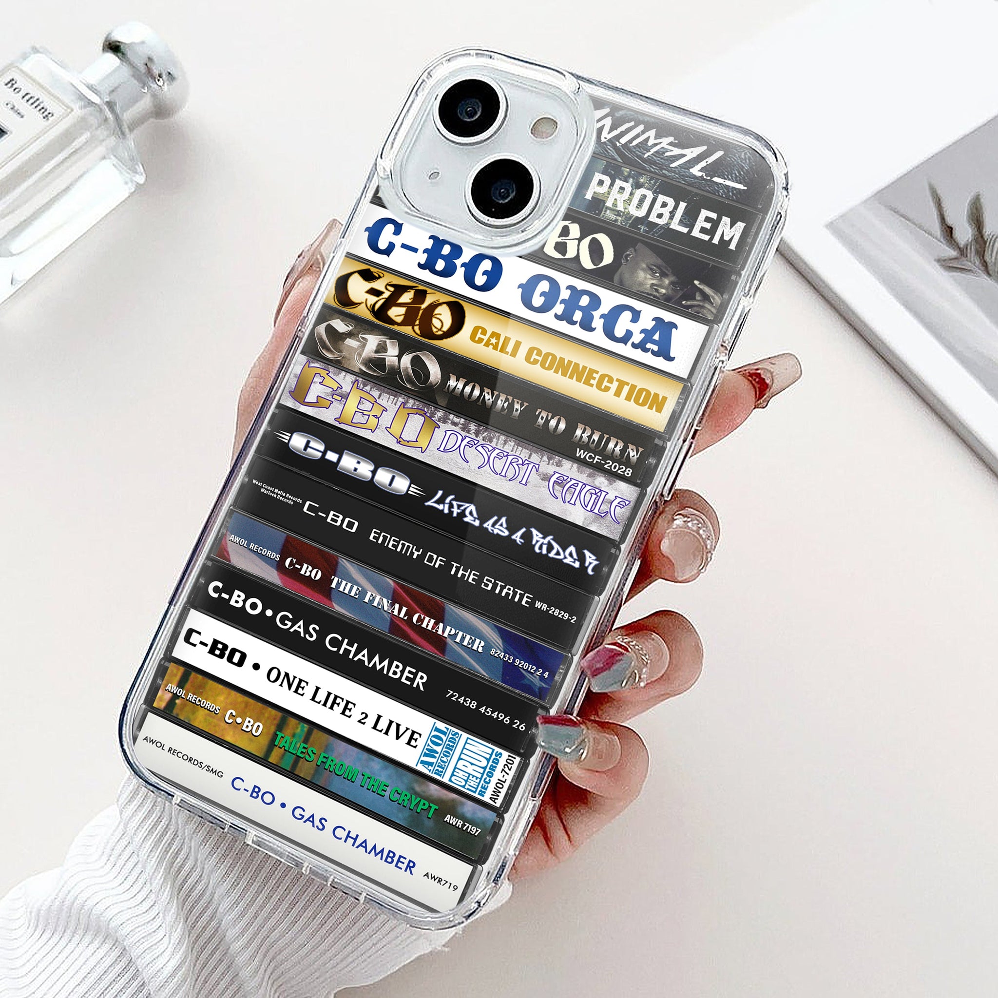 C-Bo Albums Cassette Collection Retro Phone Case