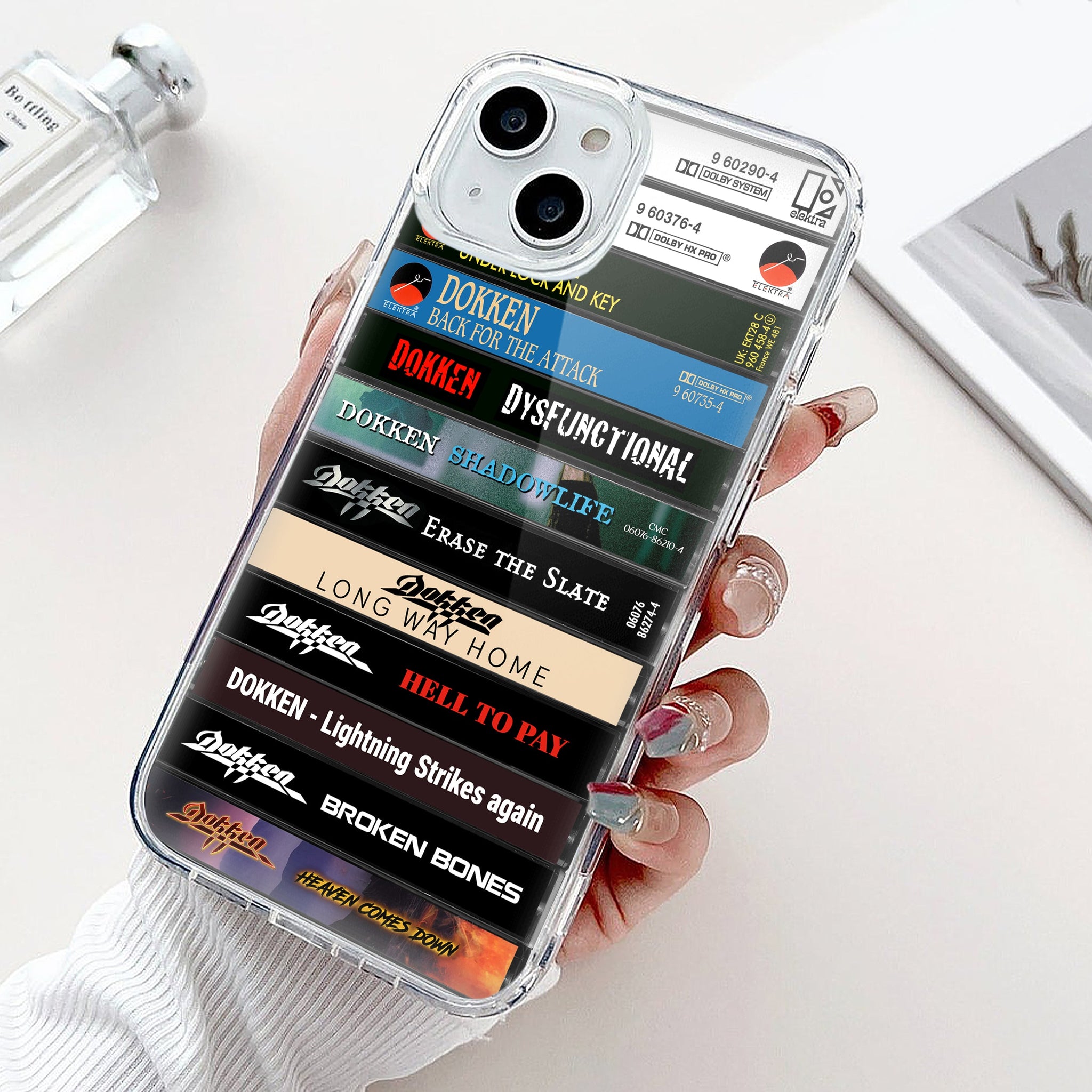 Dokken Albums Cassette Collection Retro Phone Case