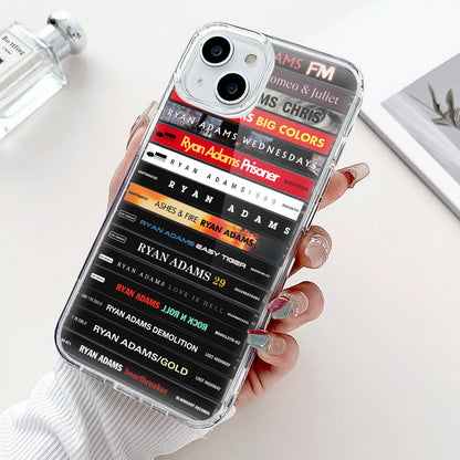 Ryan Adams Albums Cassette Collection Retro Phone Case