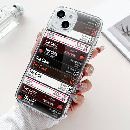 The Cars Albums Cassette Collection Retro Phone Case