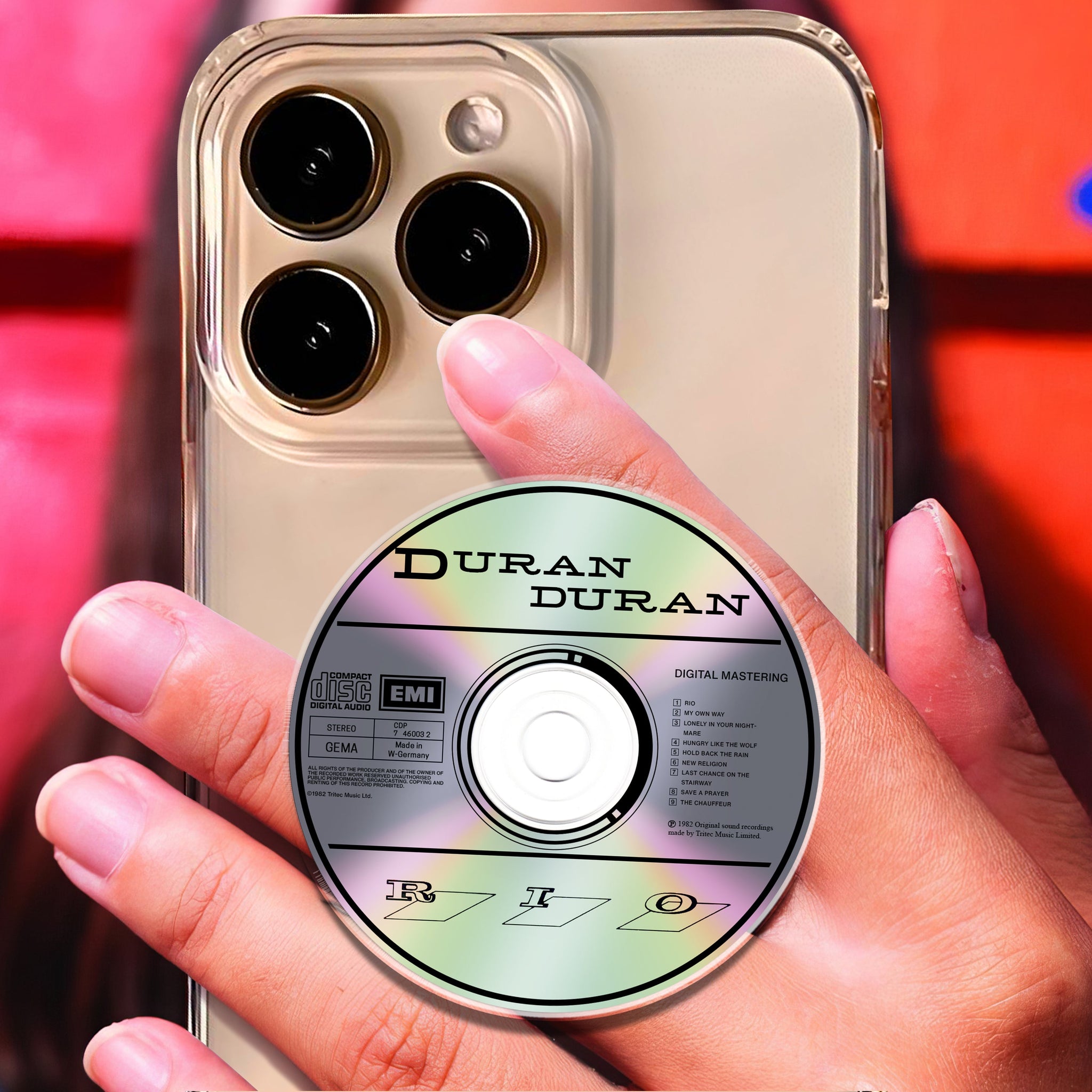 Rio CD Magnetic Phone Grip - Duran Duran