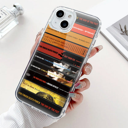 Five Finger Death Punch Albums Cassette Collection Retro Phone Case