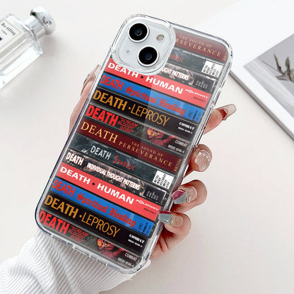 Death Albums Cassette Collection Retro Phone Case