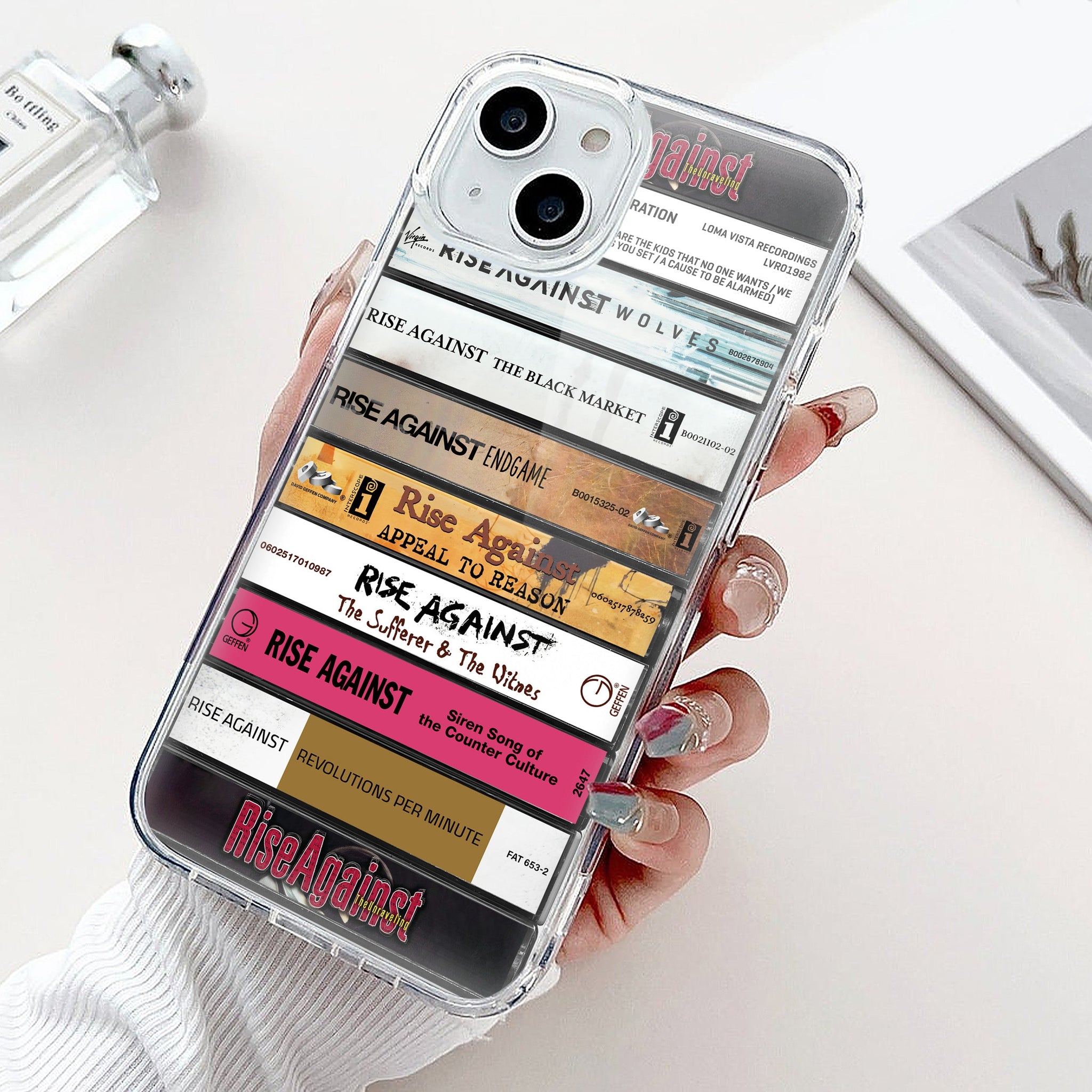 Rise Against Albums Cassette Collection Retro Phone Case
