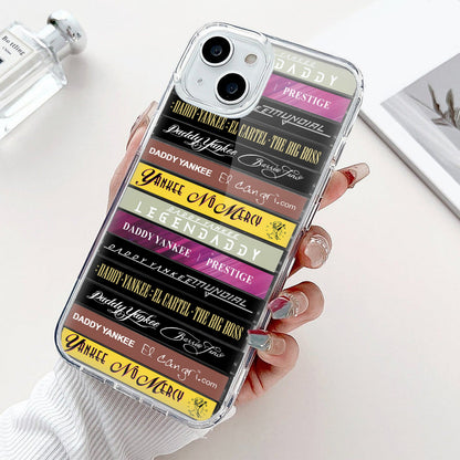 Daddy Yankee Albums Cassette Collection Retro Phone Case