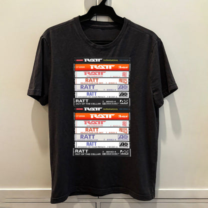 Ratt Albums Cassette Retro Collection Premium Unisex T-Shirt
