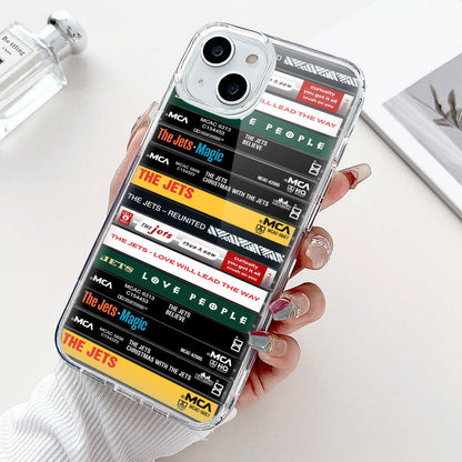 The Jets Albums Cassette Collection Retro Phone Case
