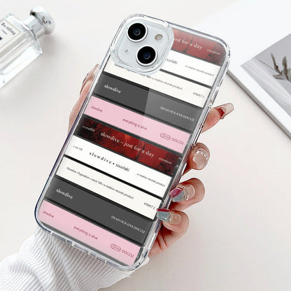 Slowdive Albums Cassette Collection Retro Phone Case