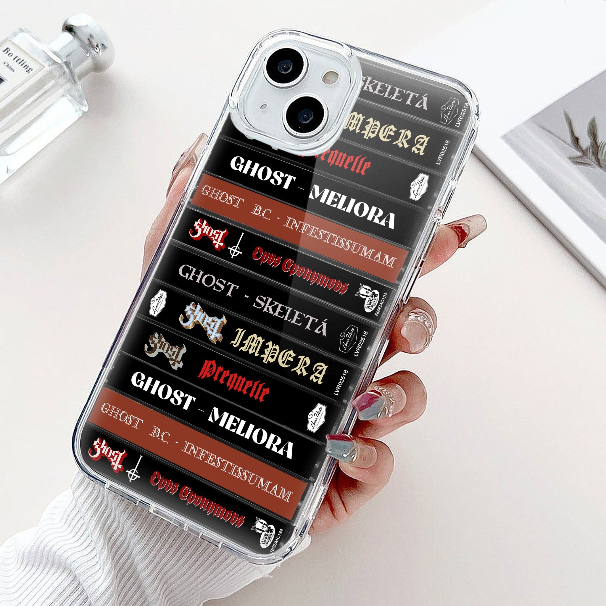 Ghost Albums Cassette Collection Retro Phone Case