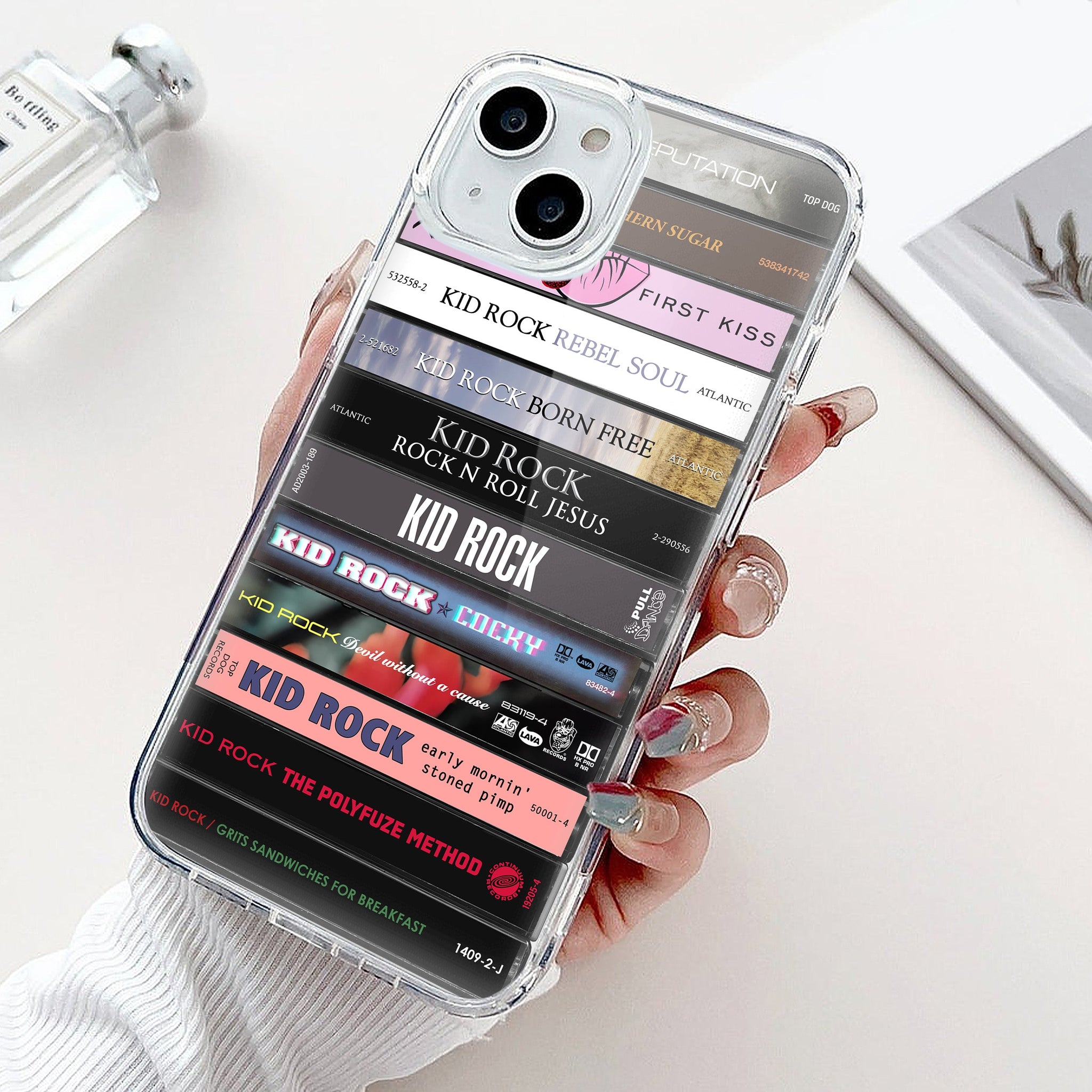 Kid Rock Albums Cassette Collection Retro Phone Case