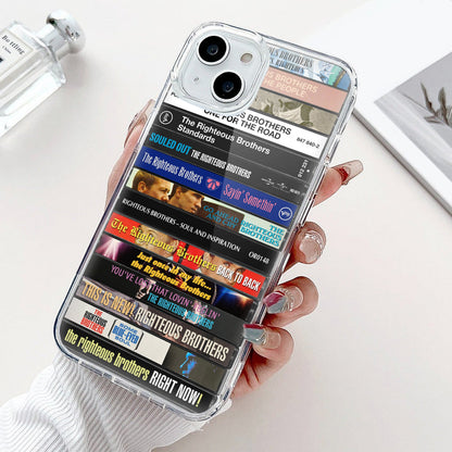 The Righteous Brothers Albums Cassette Collection Retro Phone Case