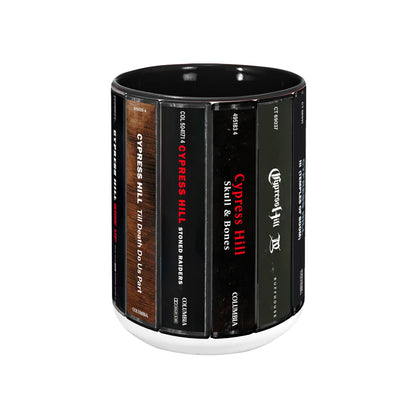 Cypress Hill Albums Cassette Collection Retro Accent Edge-to-Edge Printed Mug