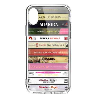 Shakira Albums Cassette Collection Retro Phone Case