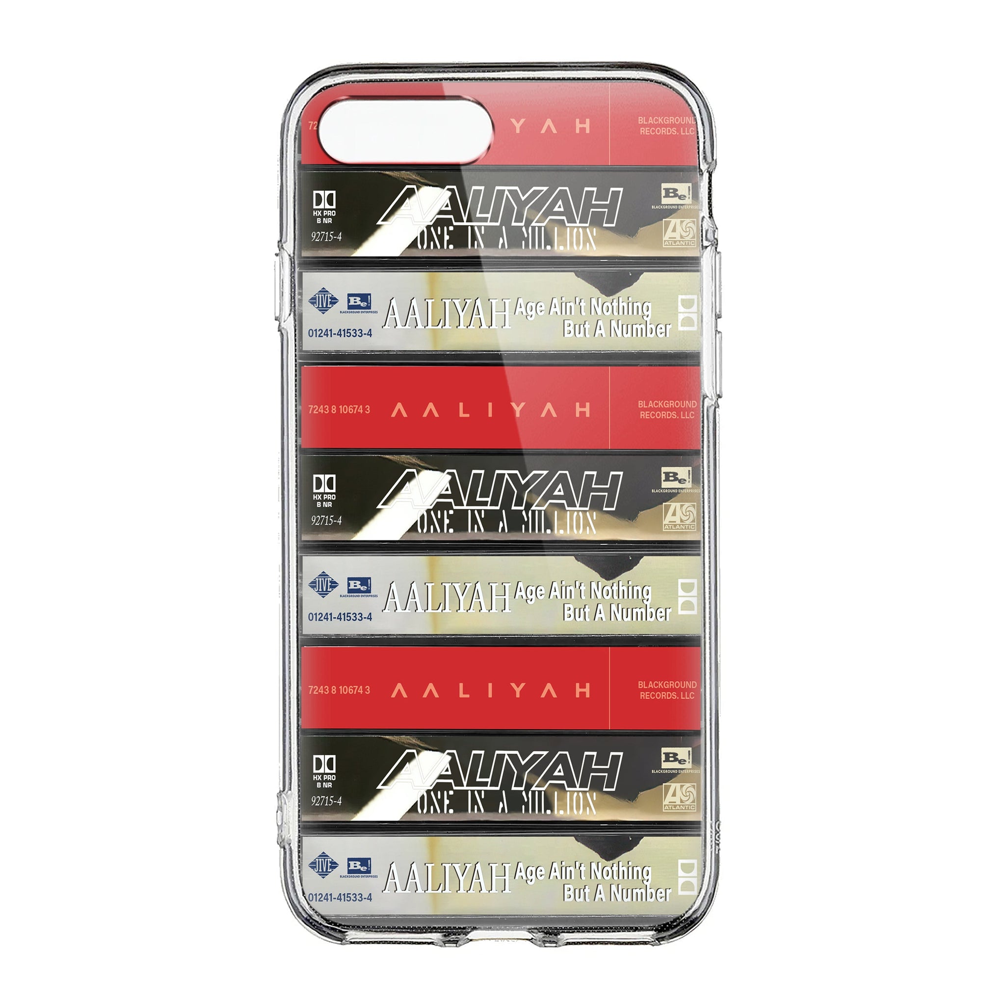 Aaliyah Albums Cassette Collection Retro Phone Case