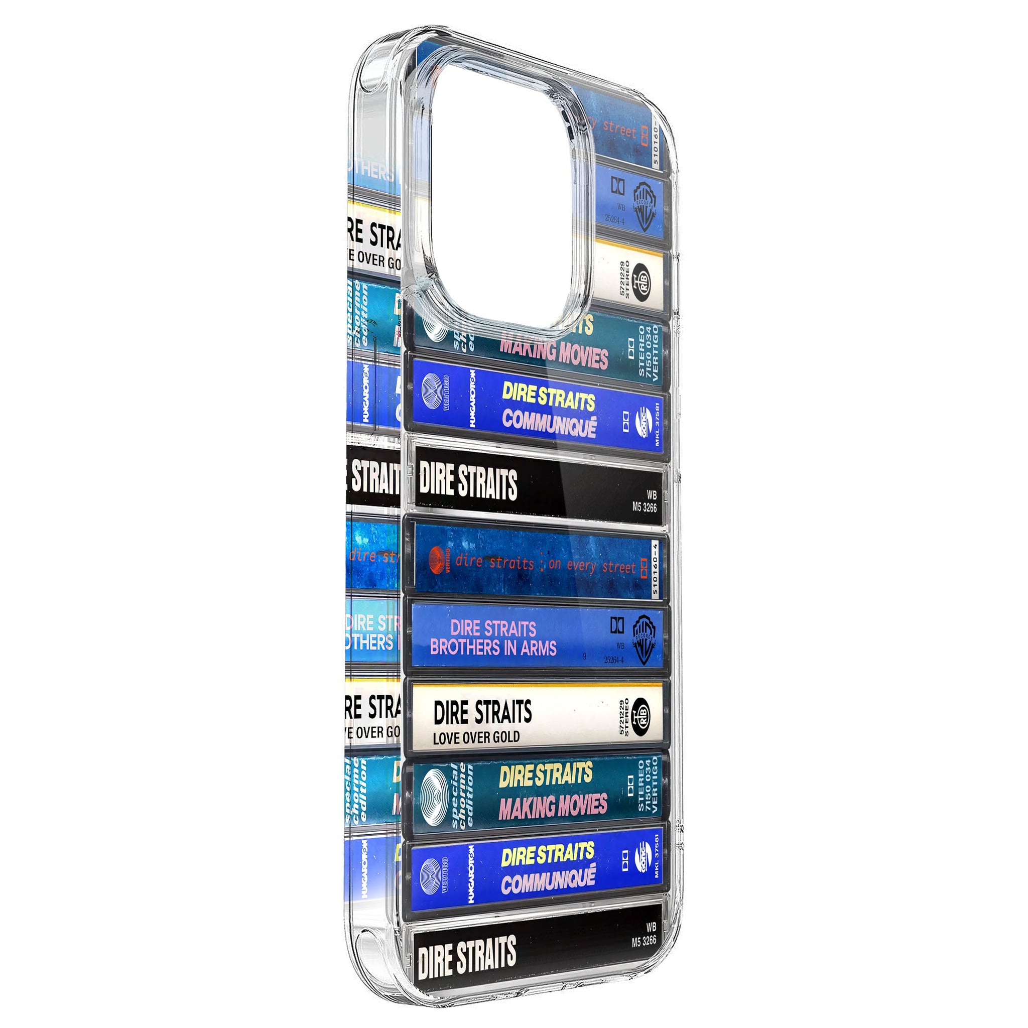 Dire Straits Albums Cassette Collection Retro Phone Case