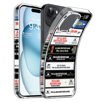 The Allman Brothers Albums Cassette Collection Retro Phone Case