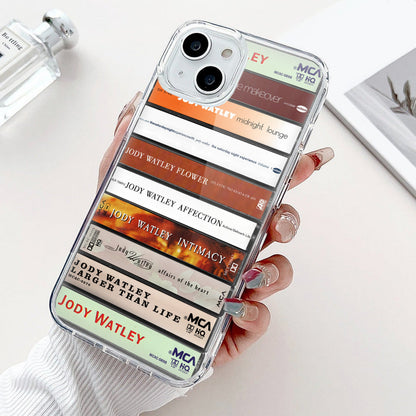 Jody Watley Albums Cassette Collection Retro Phone Case