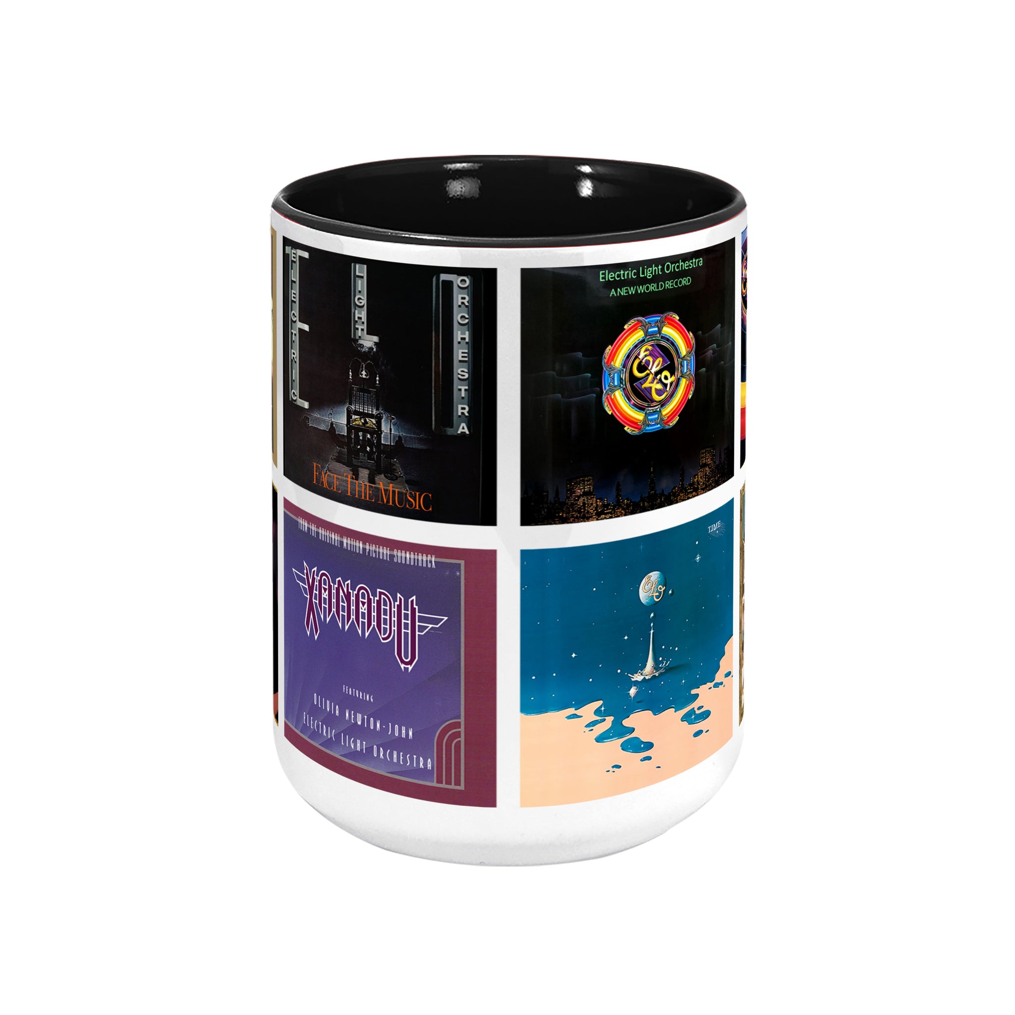 Electric Light Orchestra Albums Cover 80s Collection Retro Mug