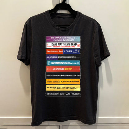 Dave Matthews Albums Cassette Retro Collection Premium Unisex T-Shirt