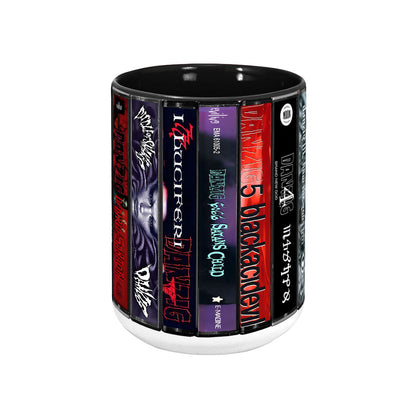 Danzig Albums Cassette Collection Retro Accent Mug