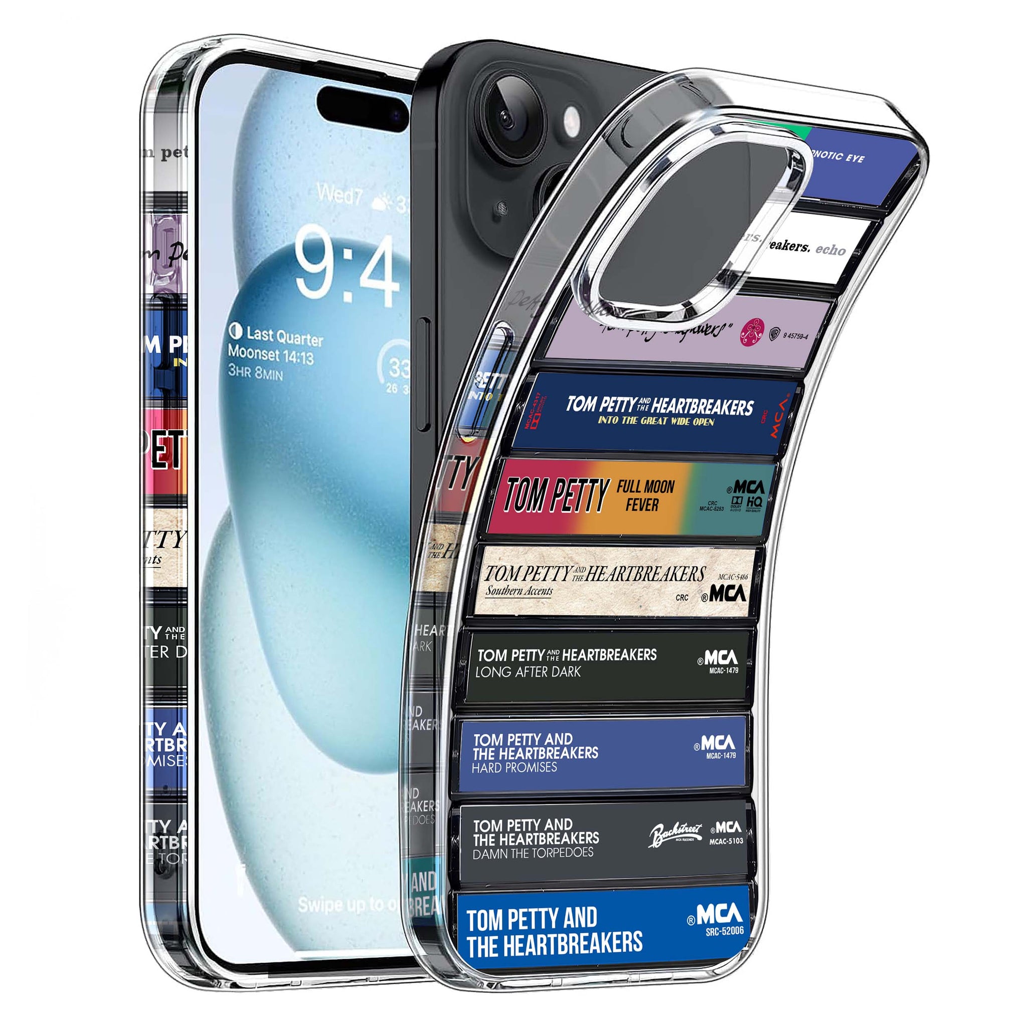 Tom Petty Albums Cassette Collection Retro Phone Case