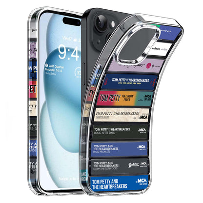 Tom Petty Albums Cassette Collection Retro Phone Case