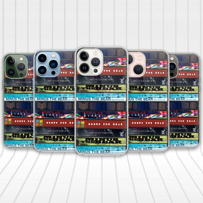Minus the Bear Albums Cassette Collection Retro Phone Case
