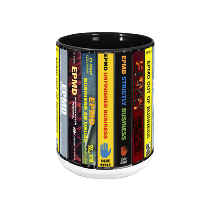 EPMD Albums Cassette Collection Retro Accent Mug
