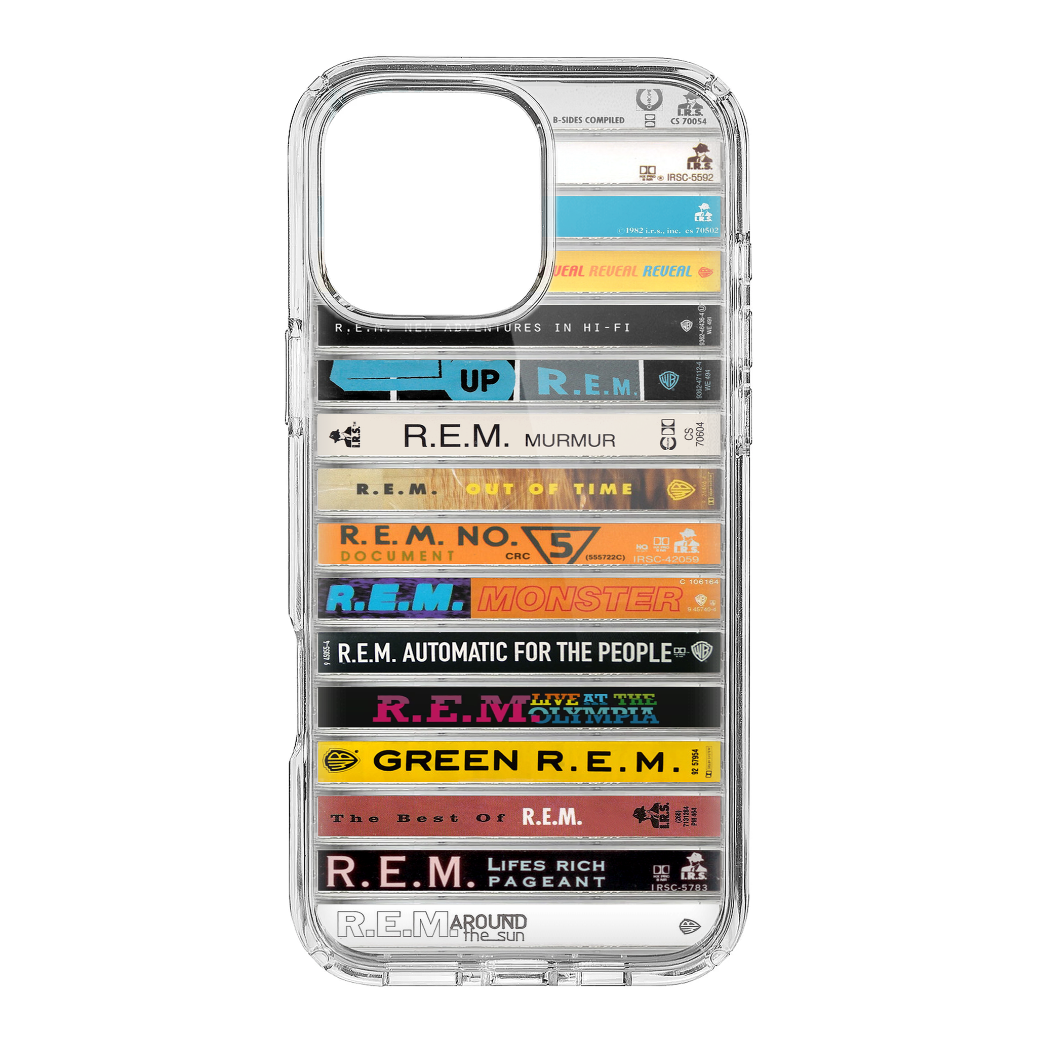 R.E.M Albums Cassette Collection Retro Phone Case