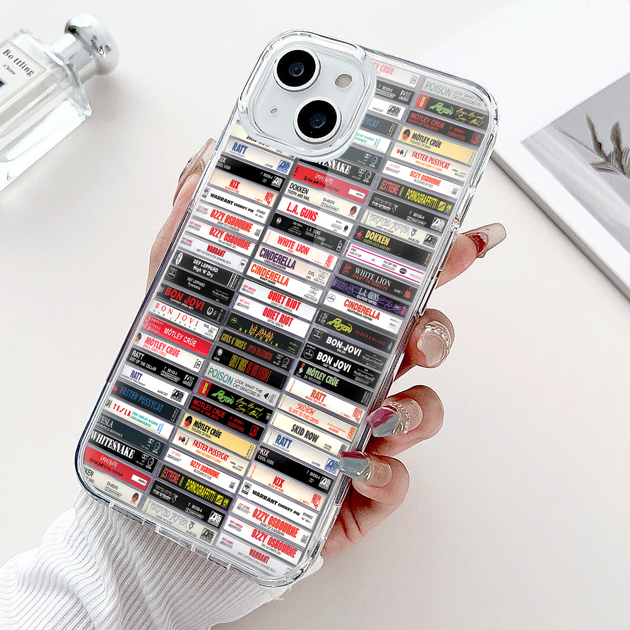 Metal Heavy Metal Kings Classic Albums Cassette Collection Retro MagSafe Phone Case