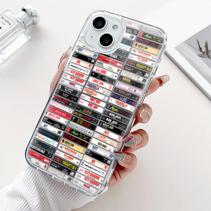 Metal Heavy Metal Kings Classic Albums Cassette Collection Retro MagSafe Phone Case