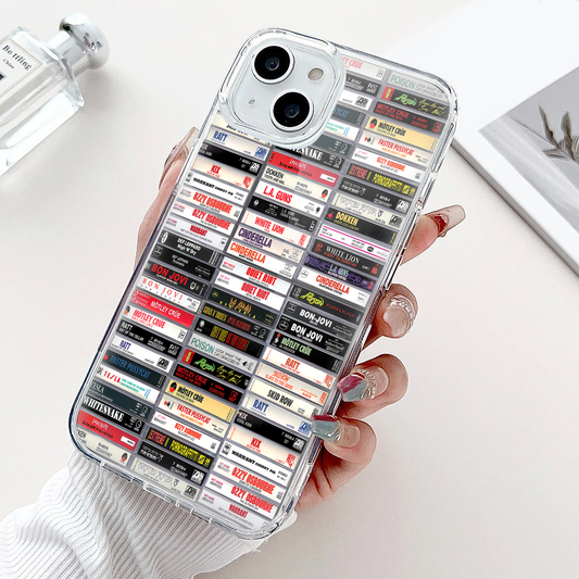 Metal Heavy Metal Kings Classic Albums Cassette Collection Retro MagSafe Phone Case