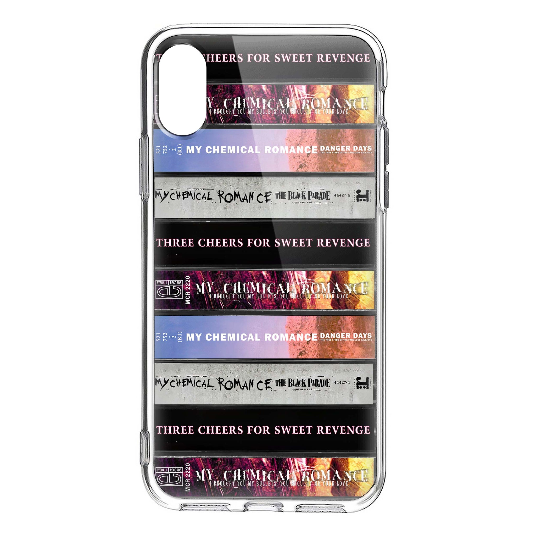 My Chemical Romance Albums Cassette Collection Retro Phone Case